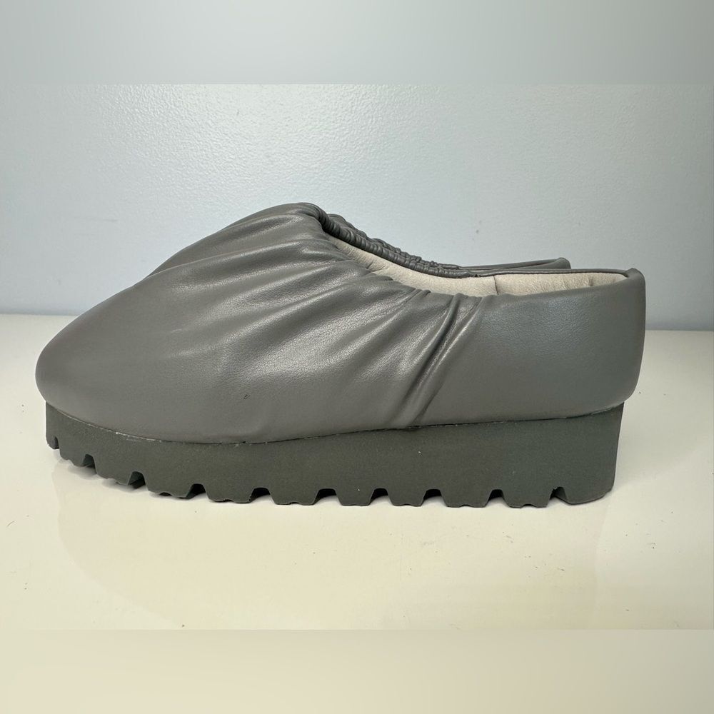 Yume Yume Camp Shoe Vegan Leather Slip-On Gray Size 37 Made in Portugal - Picture 5 of 12